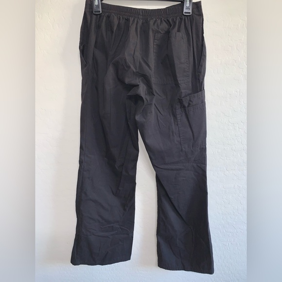 SCRUBSTAR Black Drawstring Scrub Pants - Picture 5 of 8